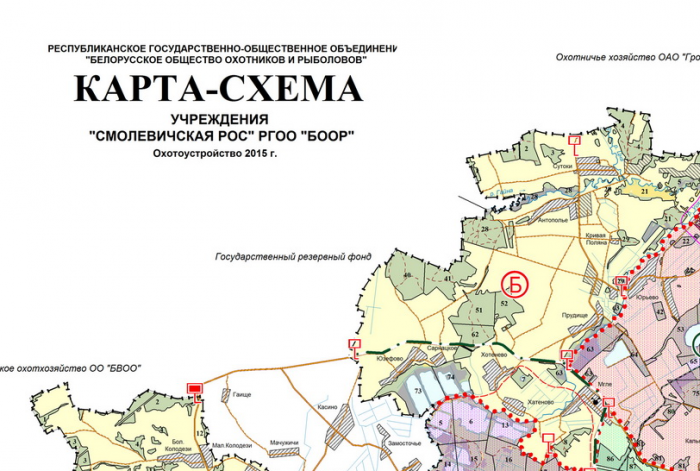 Осиповичский боор карта