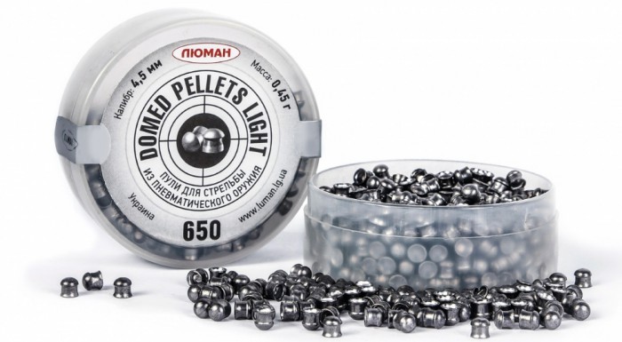 Domed pellets Light (круглоголовая)4,5 мм 0,45гр (650шт).jpg (301.53 КБ) Просмотров: 14796 Domed pellets Light (круглоголовая)4,5 мм 0,45гр (650шт).jpg